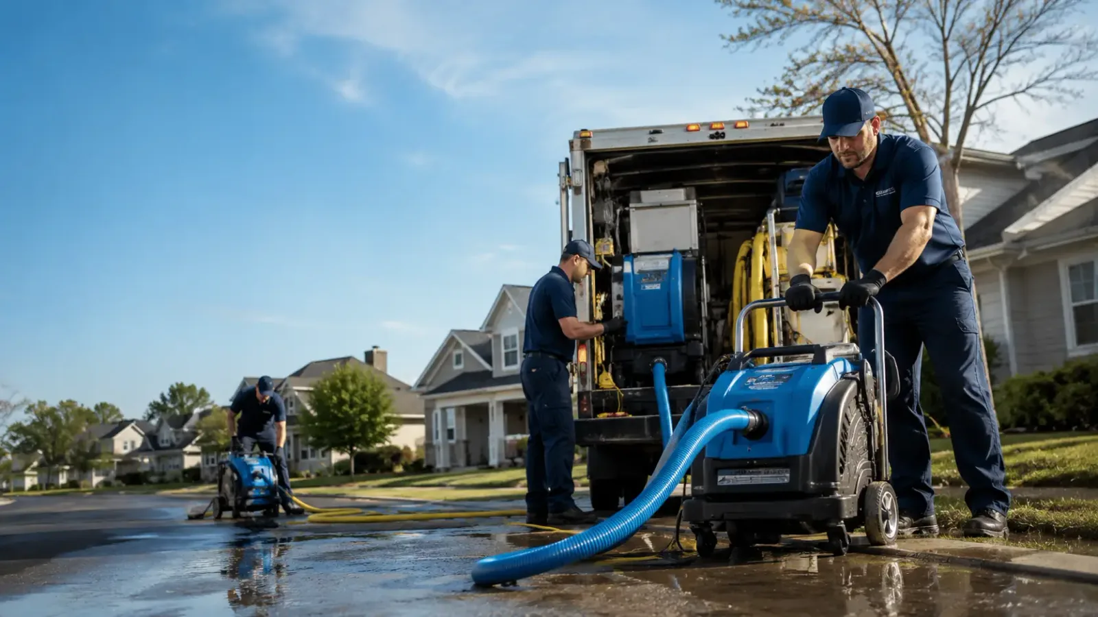 Flood Damage Cleanup in Gipsy, PA